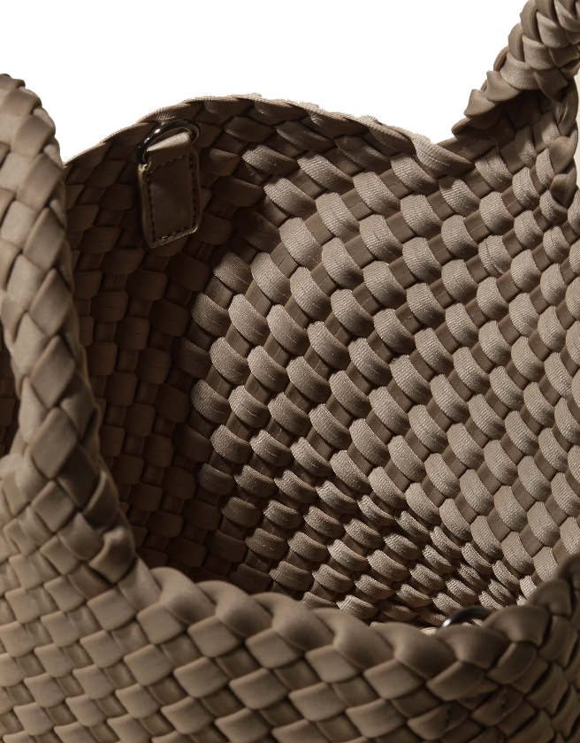 NAGHEDI ST BARTHS SMALL TOTE CASHMERE