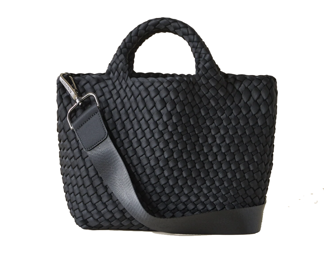 NAGHEDI ST BARTHS SMALL TOTE ONYX