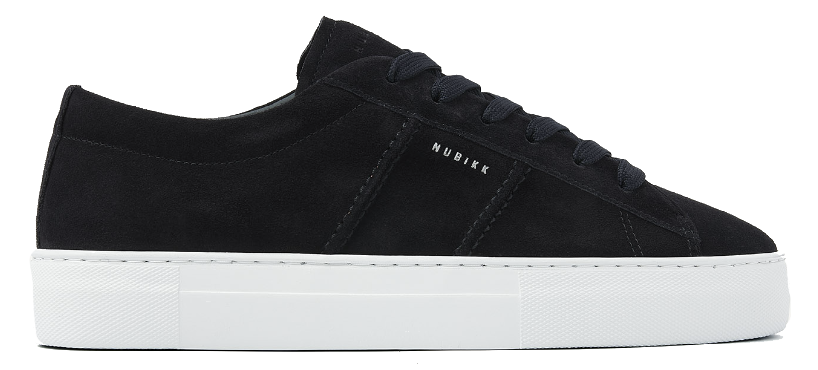 NUBIKK JAGGER MORRIS NAVY SUEDE