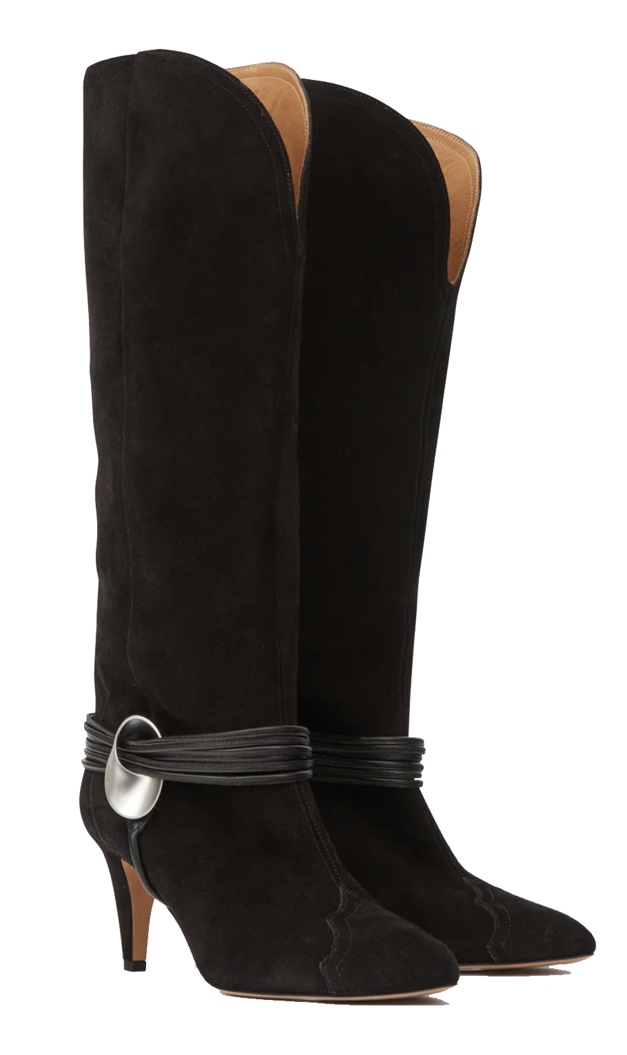 ISABEL MARANT LESTANY BOOTS BLACK
