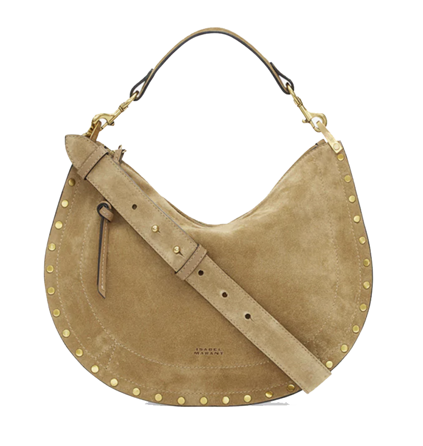 ISABEL MARANT OSKAN MOON SOFT ZIP TAUPE