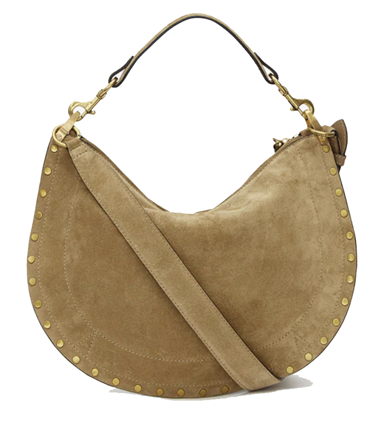 ISABEL MARANT OSKAN MOON SOFT ZIP TAUPE