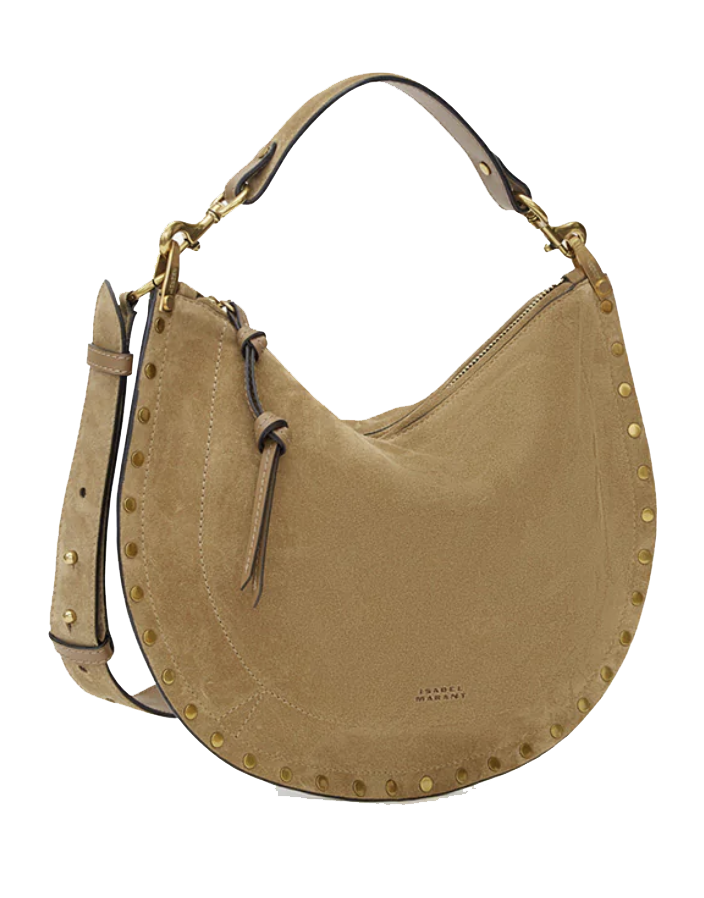 ISABEL MARANT OSKAN MOON SOFT ZIP TAUPE