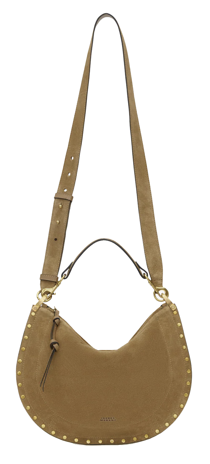 ISABEL MARANT OSKAN MOON SOFT ZIP TAUPE