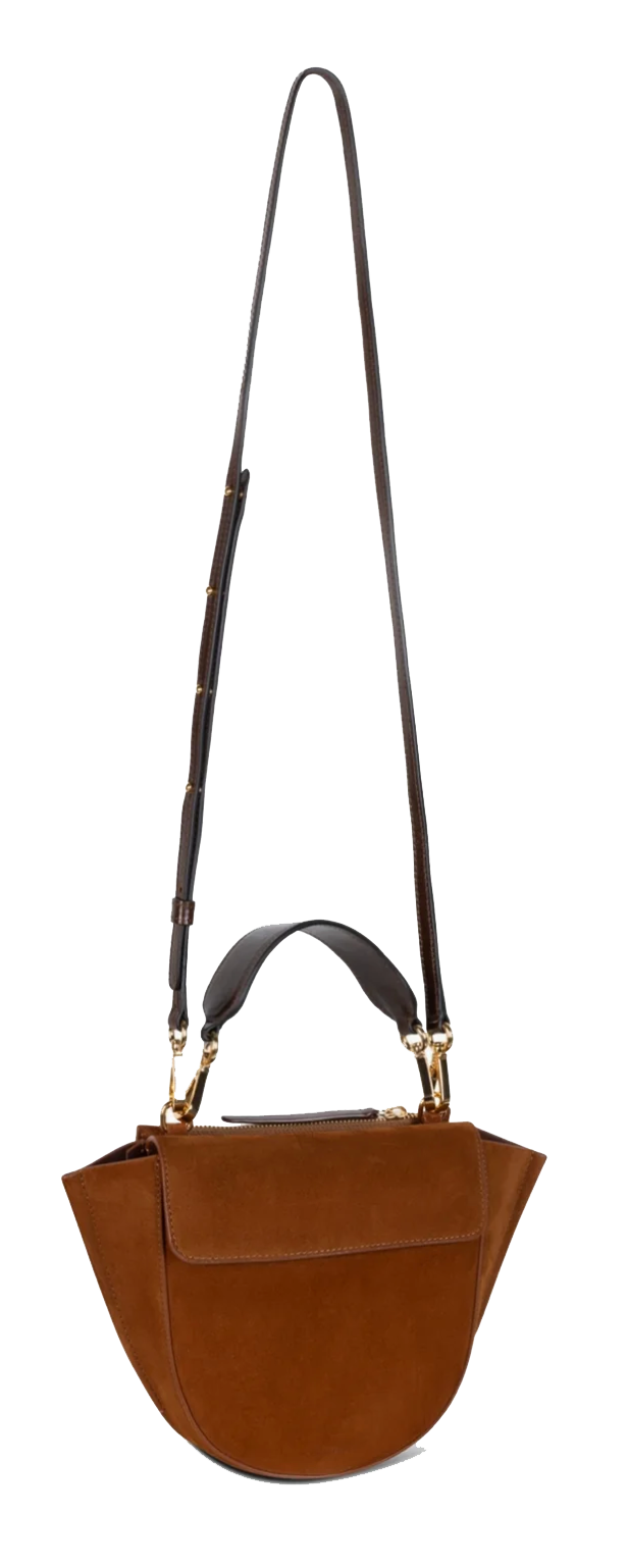 WANDLER HORTENSIA MINI TAN SUEDE