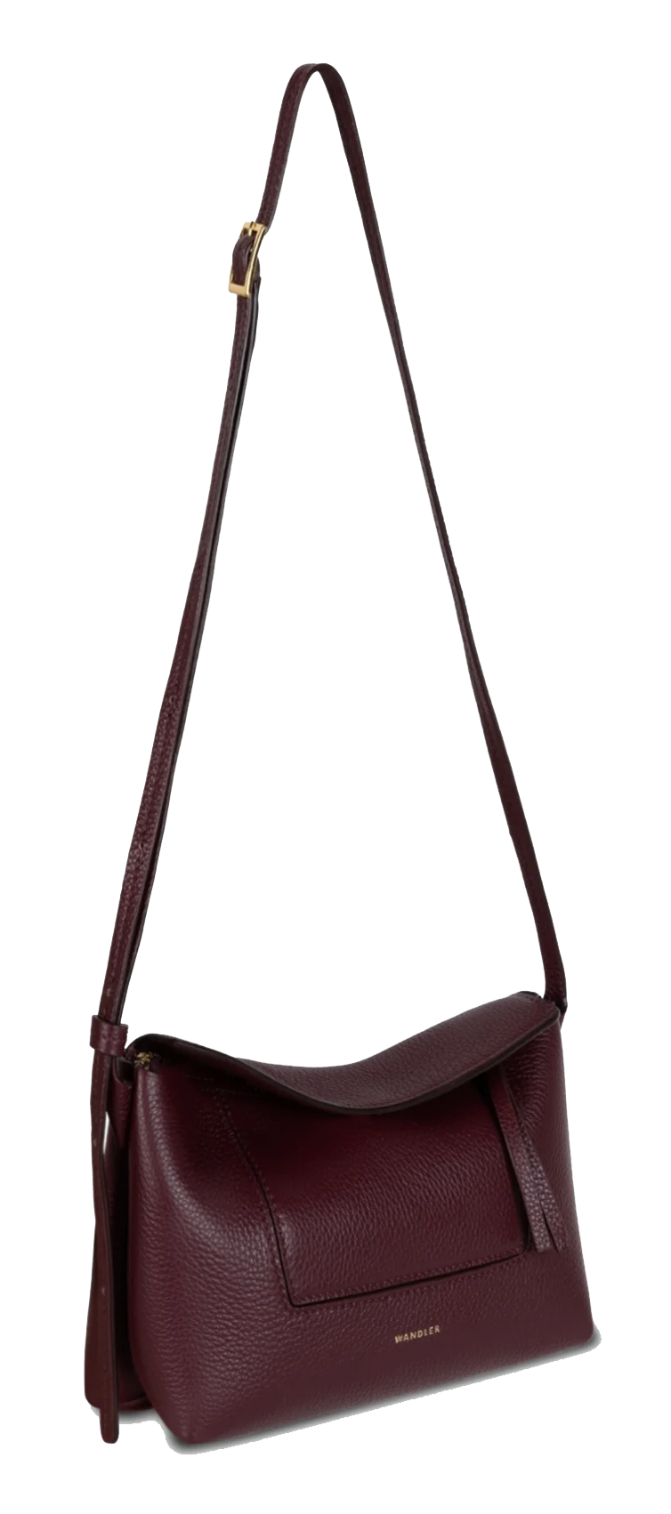 WANDLER PENELOPE SLOUCH MINI ACAI CRUST