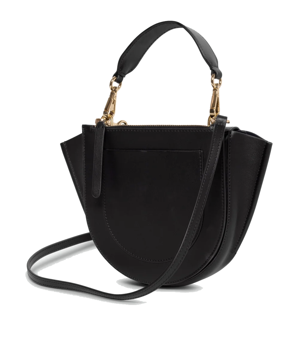 WANDLER HORTENSIA MINI BAG BLACK