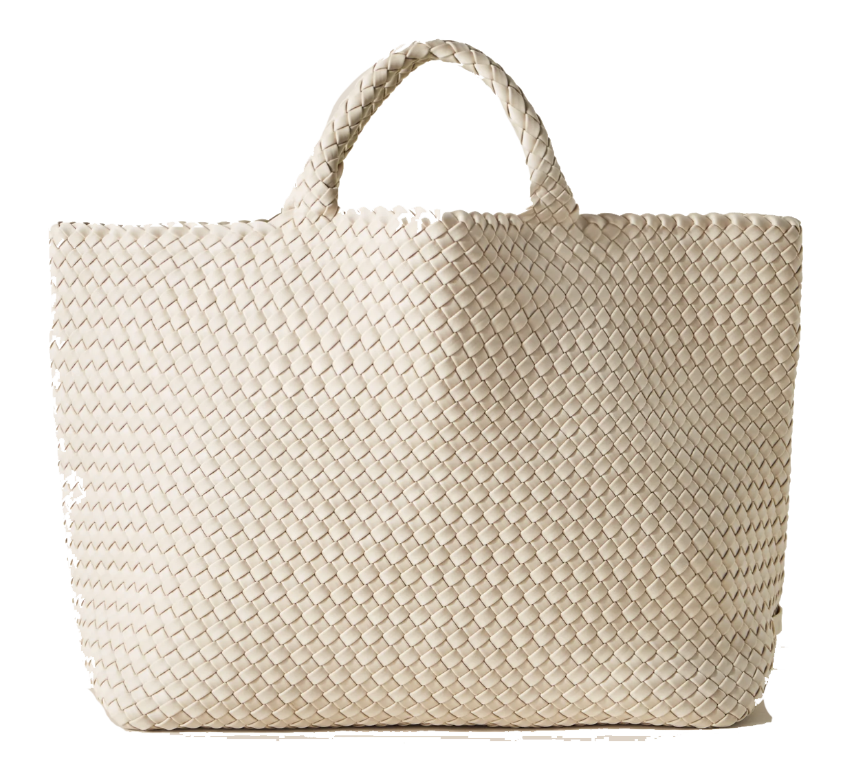 NAGHEDI ST BARTHS LARGE TOTE ECRU