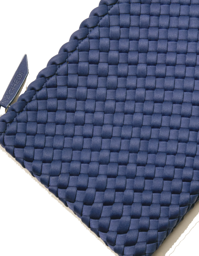 NAGHEDI ST BARTHS LARGE TOTE INK BLUE