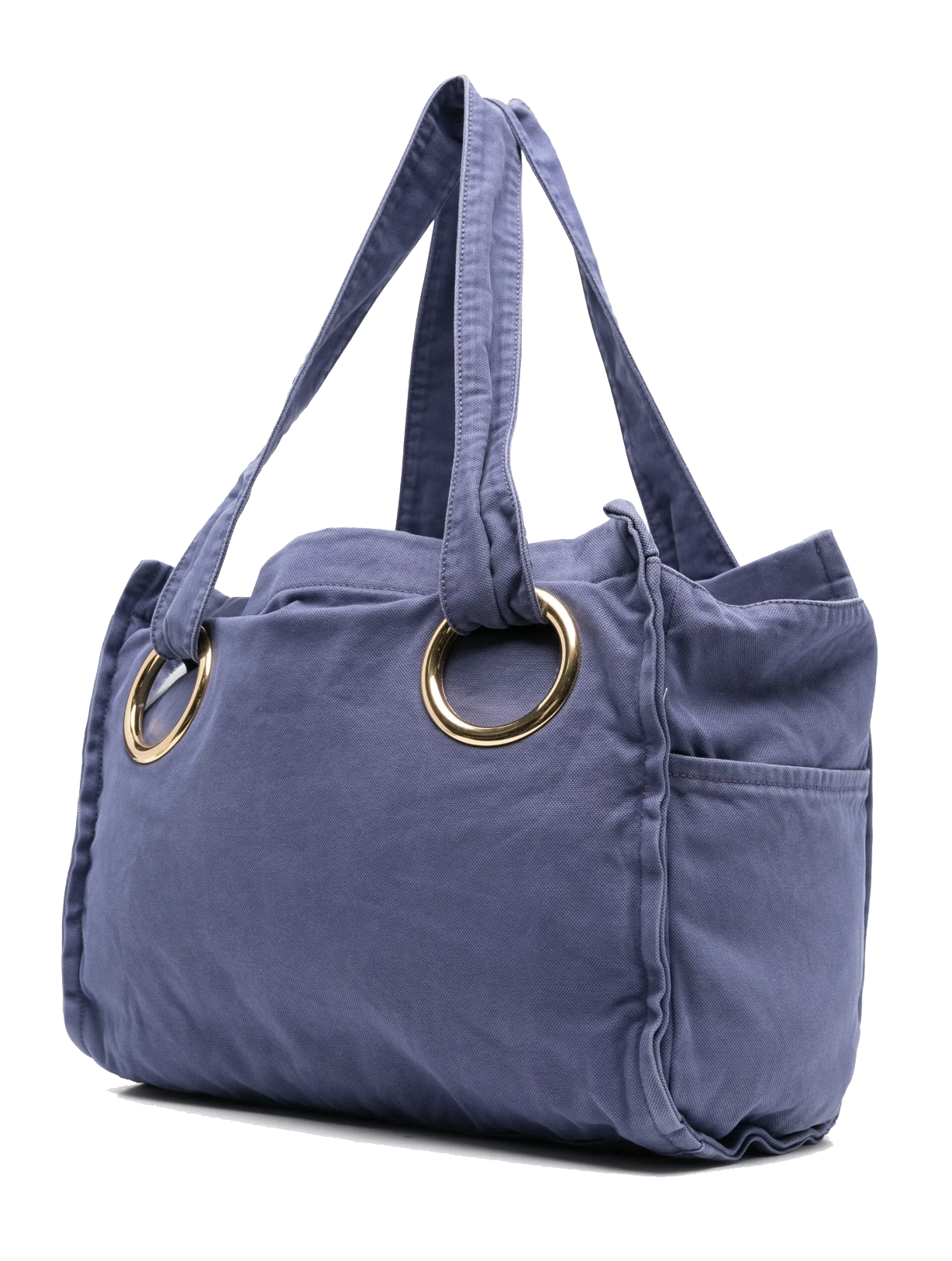 CHLOE PLAGE MEDIUM TOTE EVENING BLUE