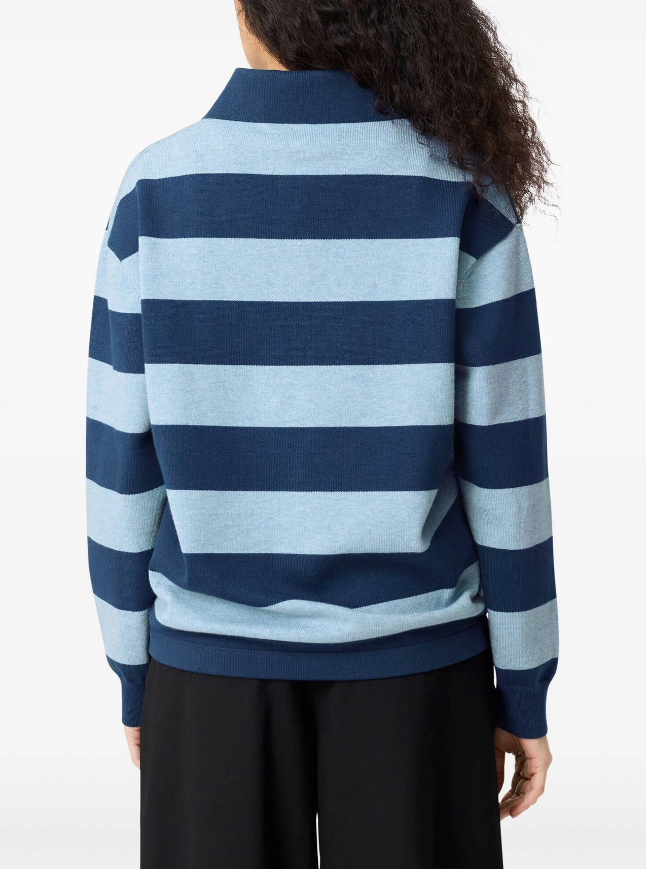 AXEL ARIGATO FREY POLO SWEARER NAVY BLUE