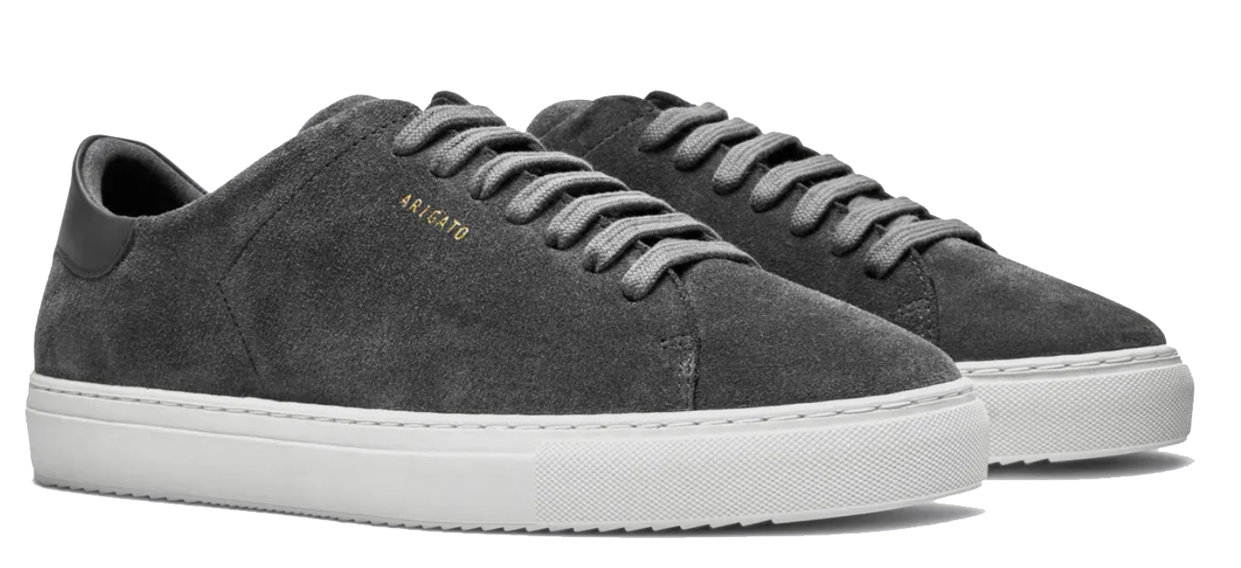 AXEL ARIGATO CLEAN 90 SUEDE DARK GREY – Paul warmer