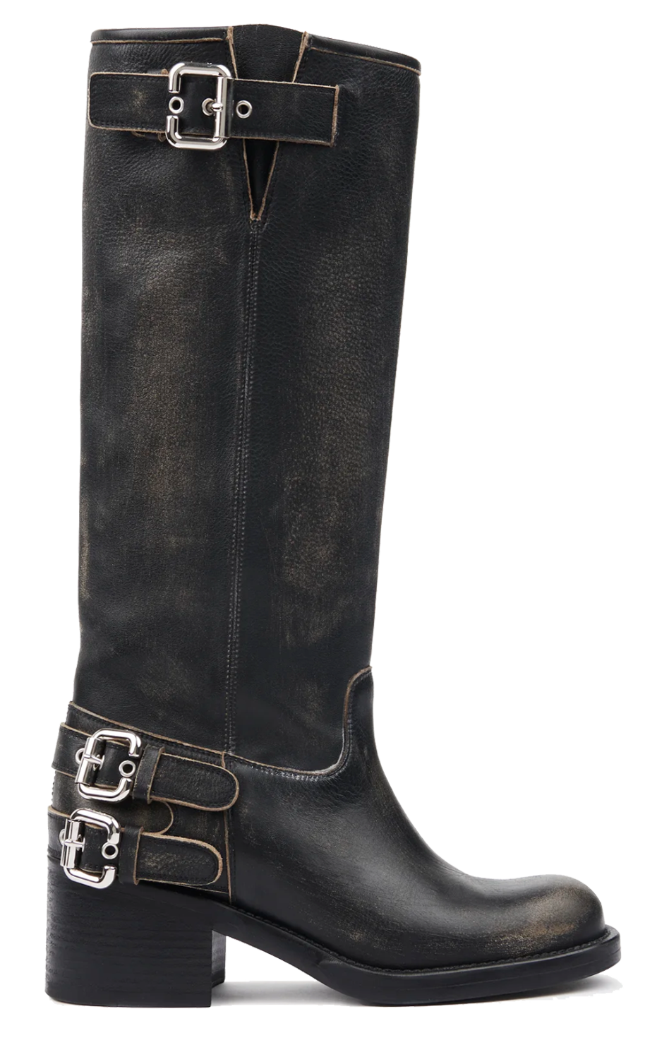 CHLOE DAKOTA LONG BIKER BOOT