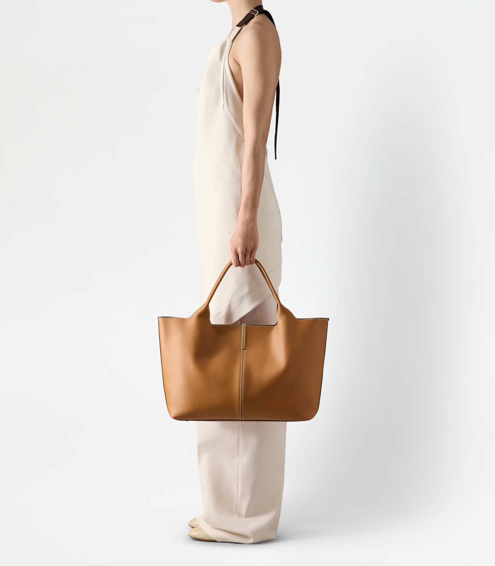 TOD'S SHOPPING BAG MEDIUM COGNAC - Main Image