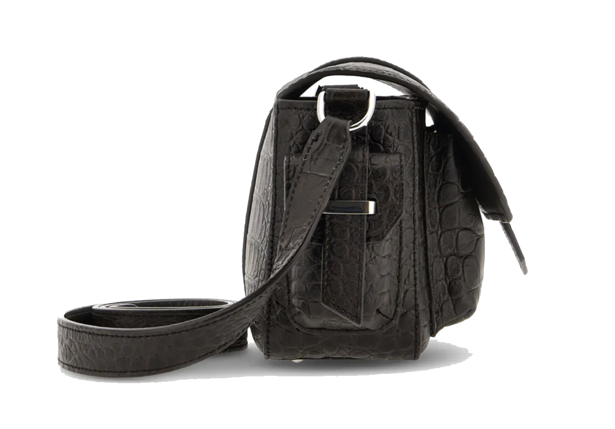 HOGAN FLAP BAG SMALL BROWN