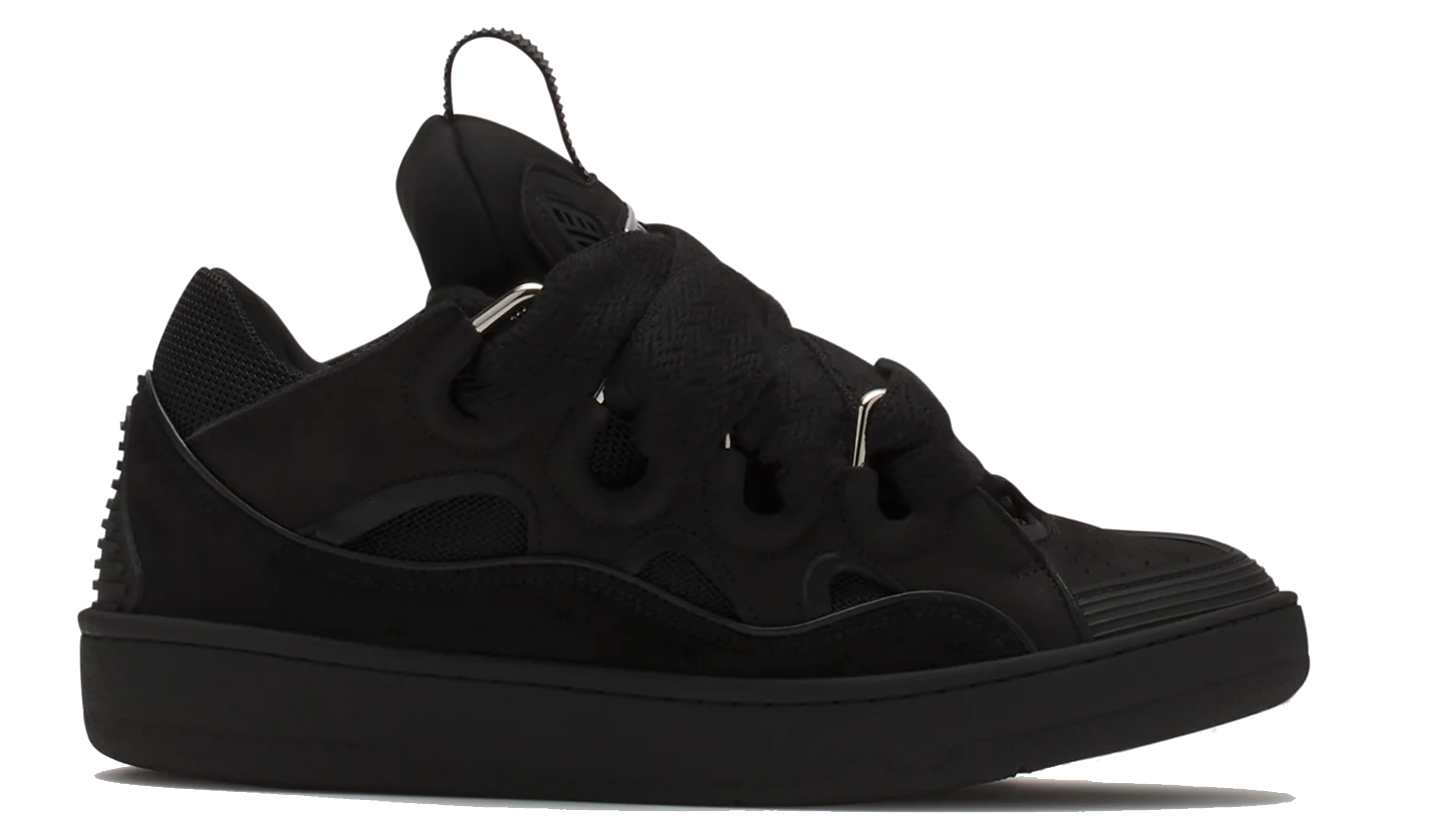 LANVIN CURB SNEAKER NOIR FEMMES