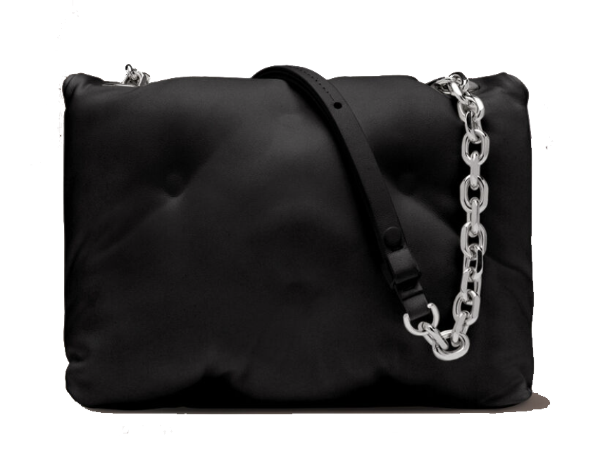 MAISON MARGIELA GLAM SLAM FLAP SMALL BLACK