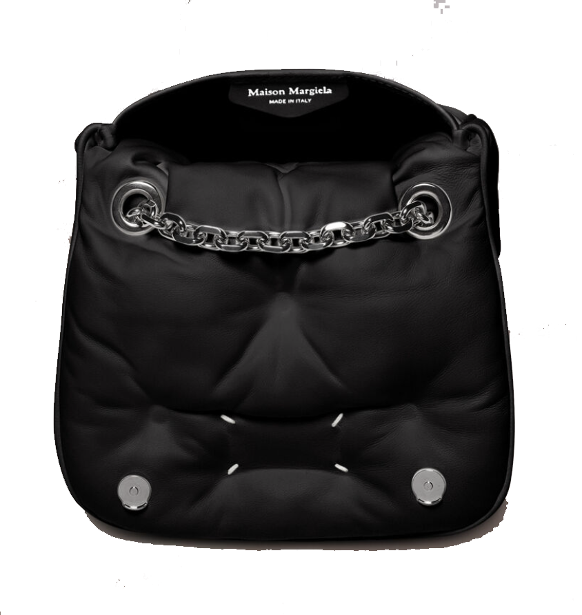 MAISON MARGIELA GLAM SLAM FLAP SMALL BLACK