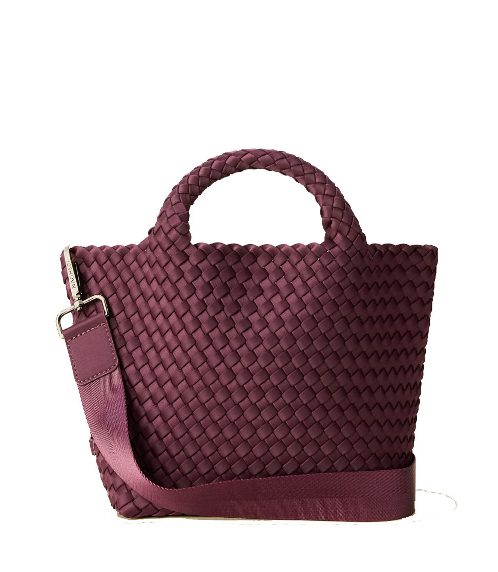 NAGHEDI ST.BARTHS SMALL TOTE BORDO