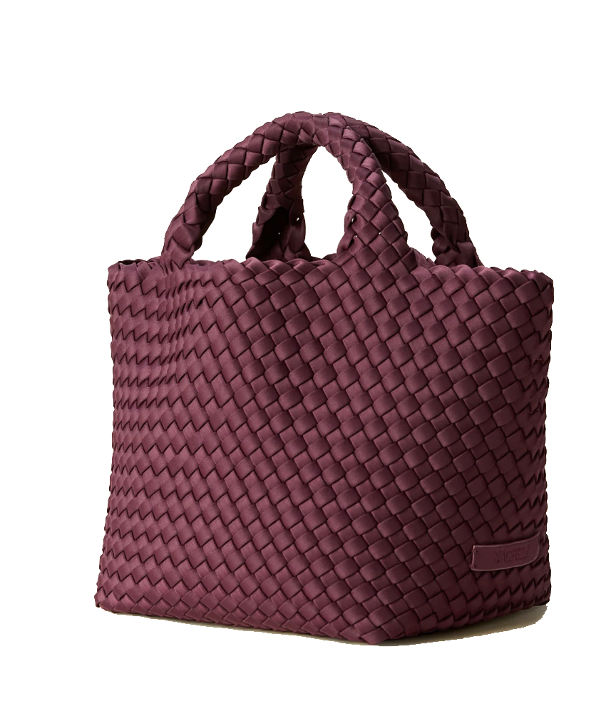 NAGHEDI ST.BARTHS SMALL TOTE BORDO