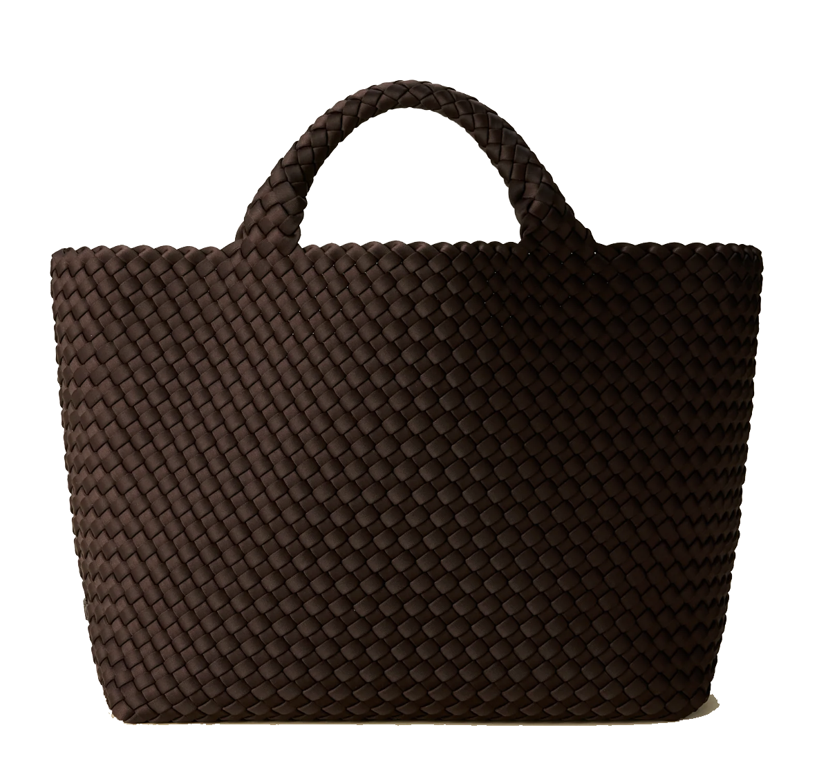 NAGHEDI ST.BARTHS MEDIUM TOTE CHOCOLATE