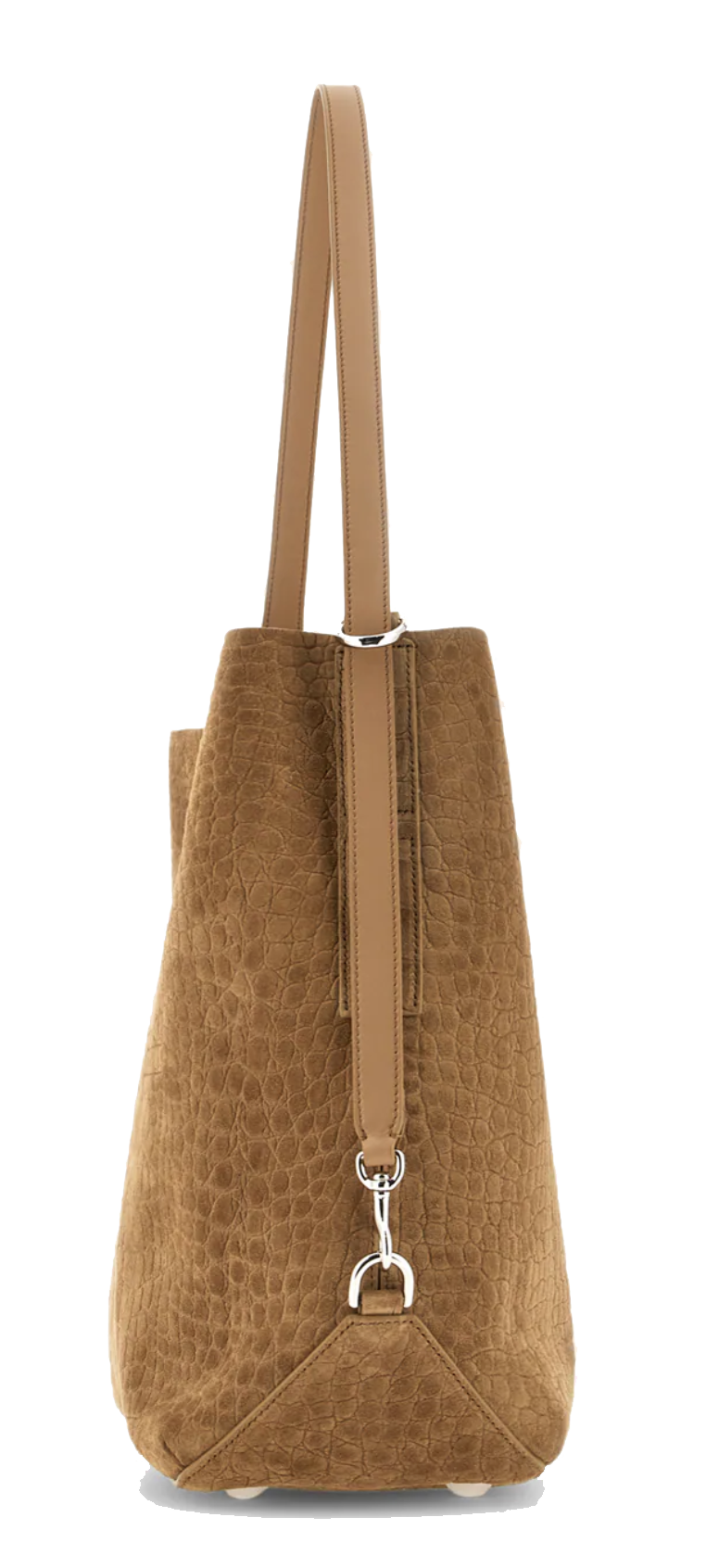 HOGAN HOCKET HOBO BAG MEDIUM CAMEL SUEDE