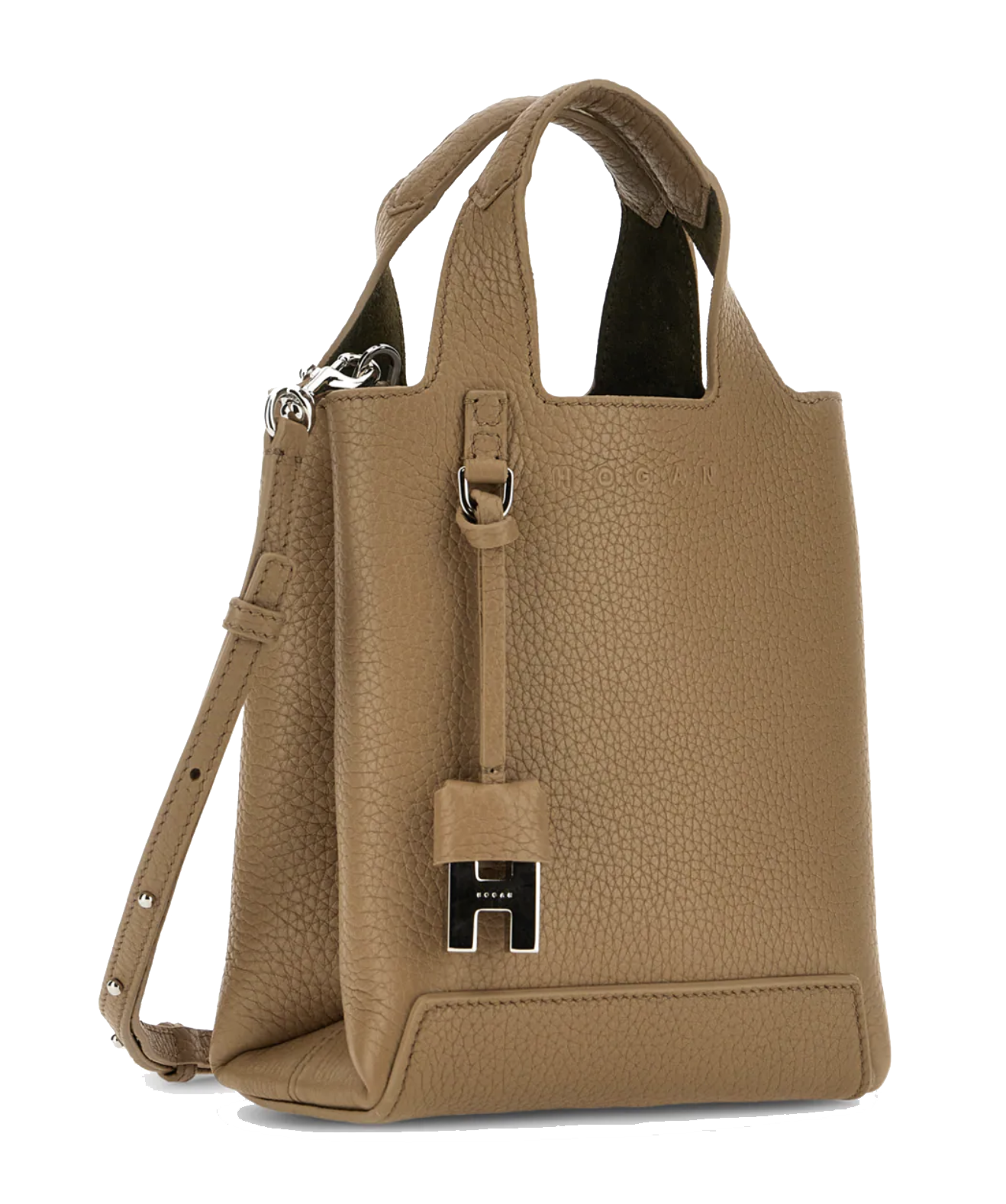 HOGAN SHOPPING BAG MINI TAUPE
