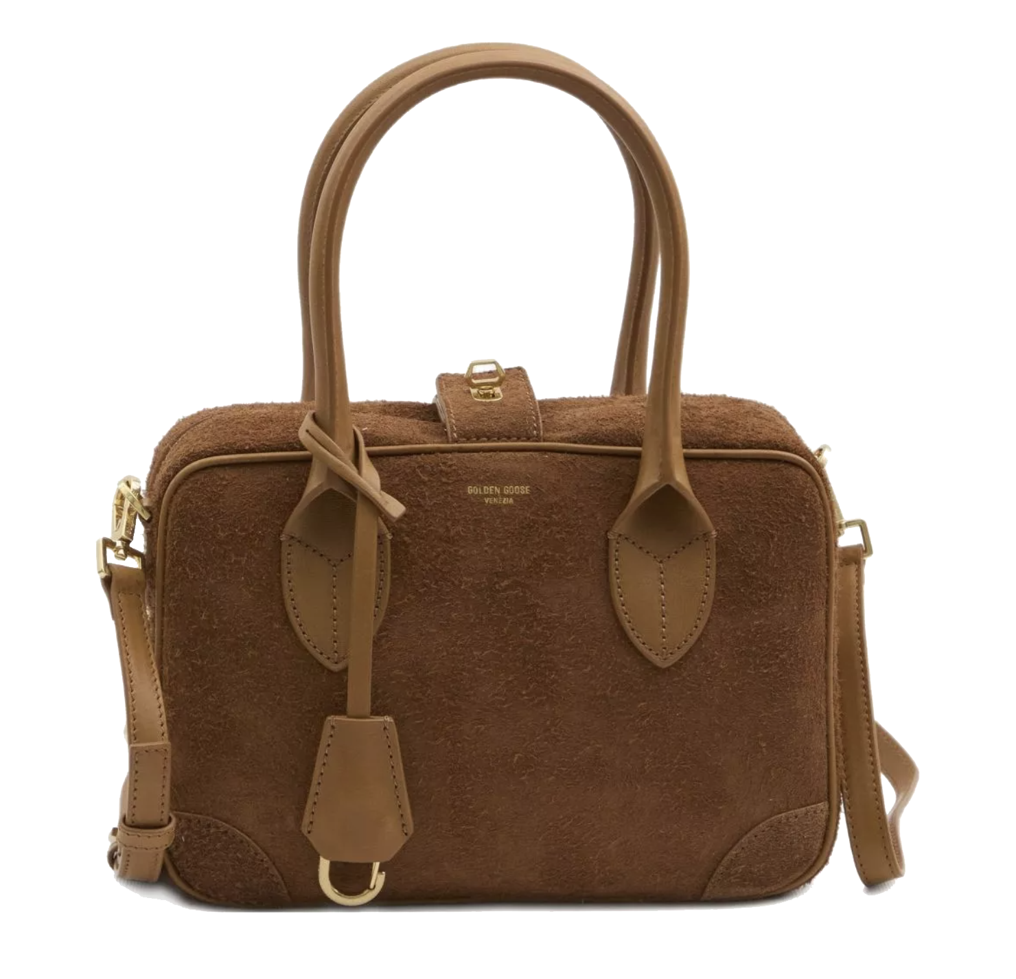 GOLDEN GOOSE VITA BAG CUOIO