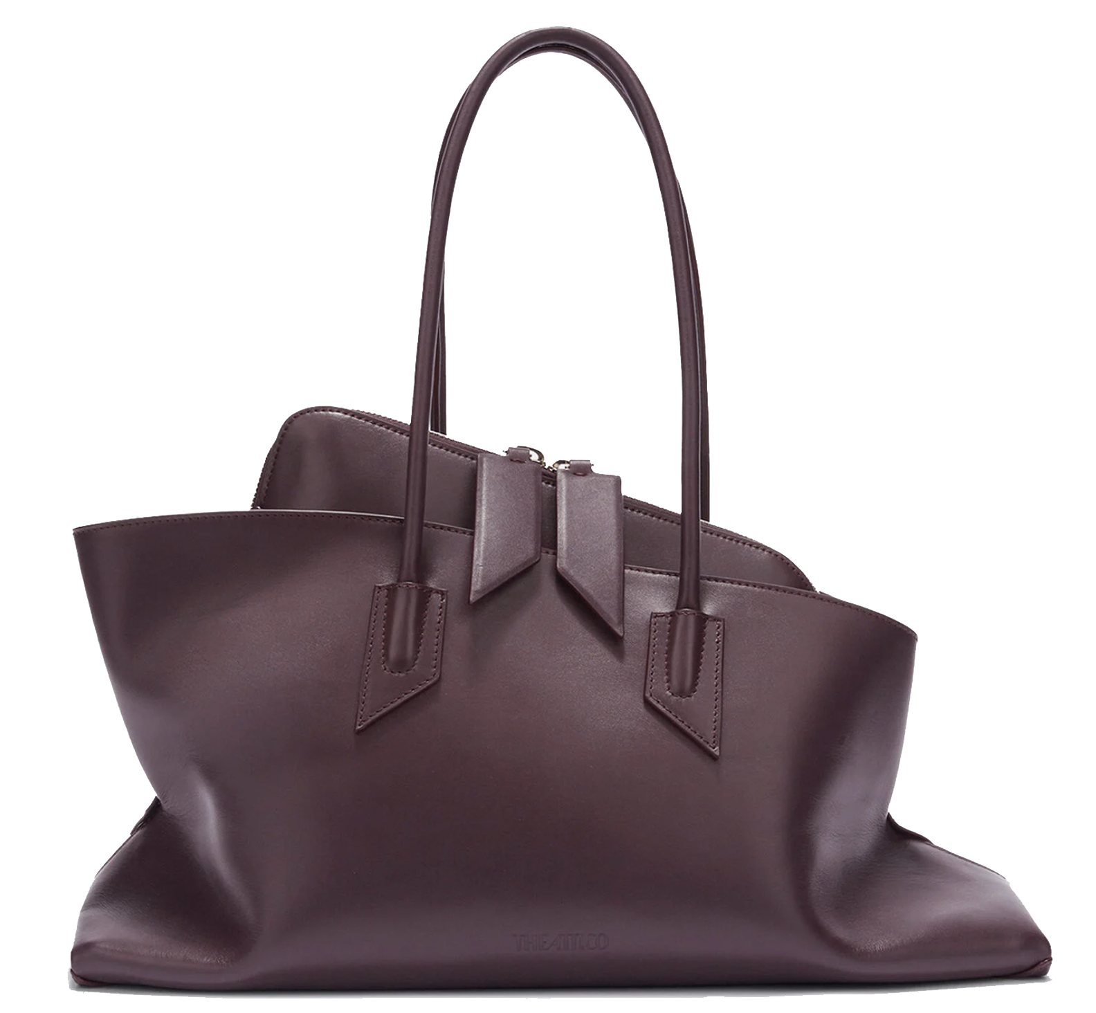 THE ATTICO PASSEGGIATA MEDIUM PLUM