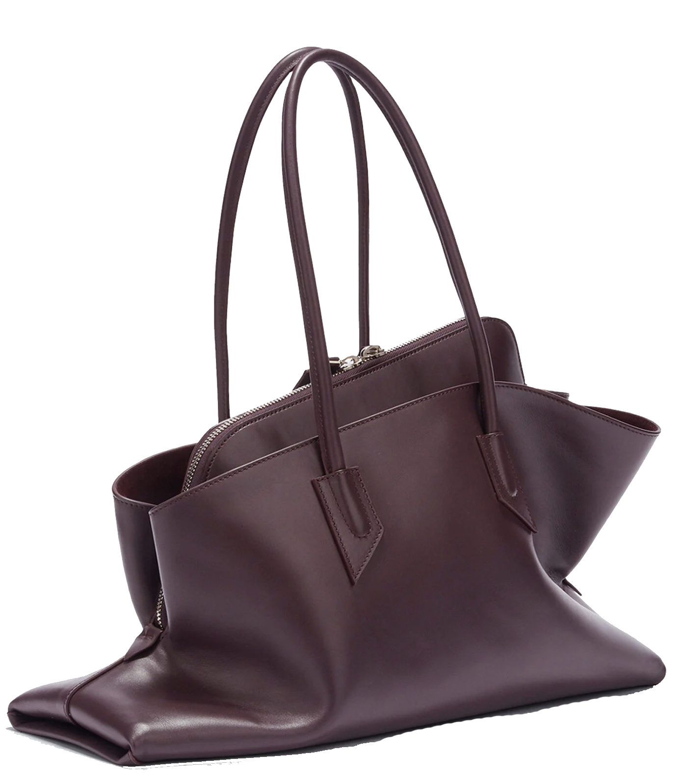 THE ATTICO PASSEGGIATA MEDIUM PLUM