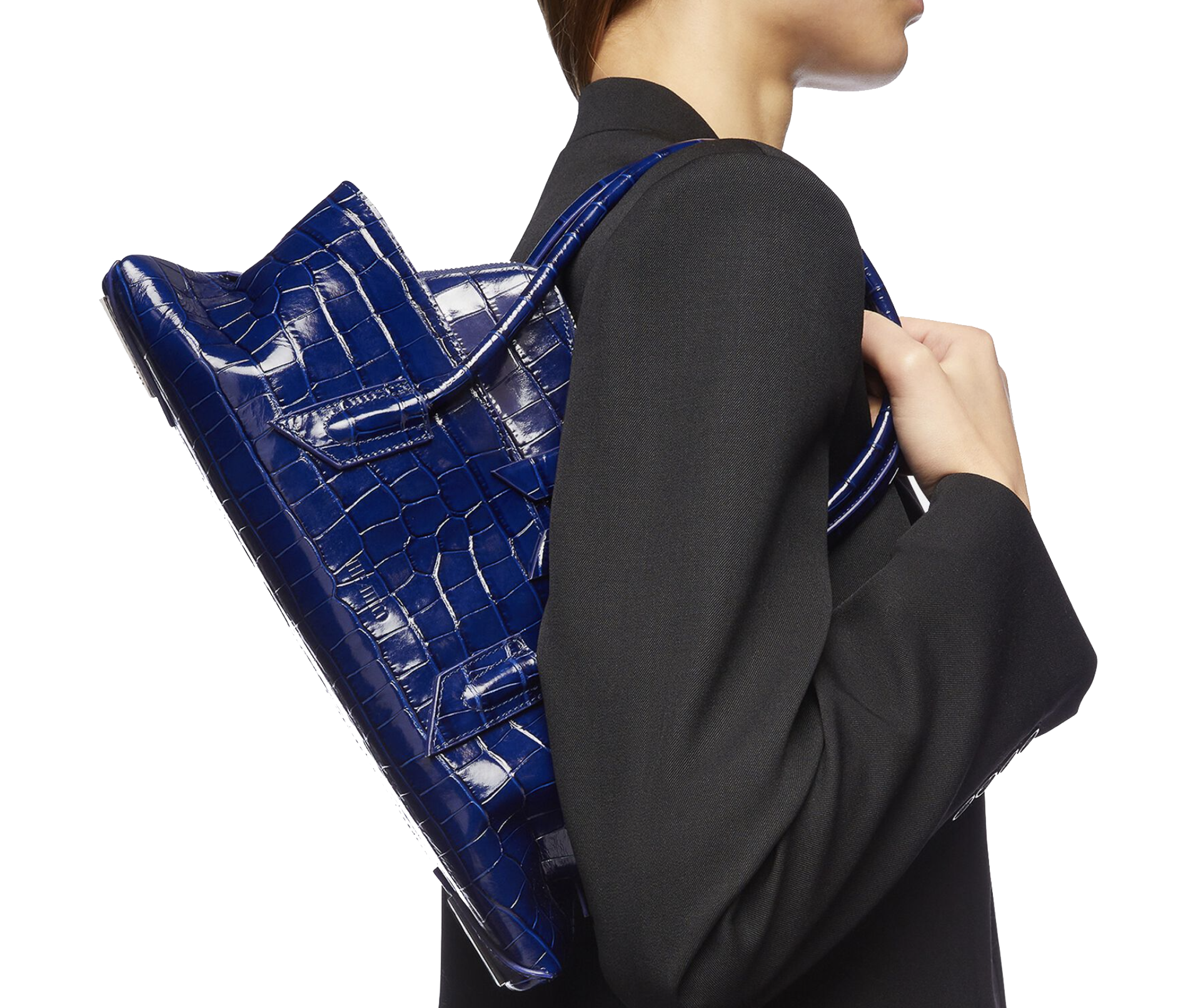 THE ATTICO PASSEGGIATA SMALL ELECTRIC BLU