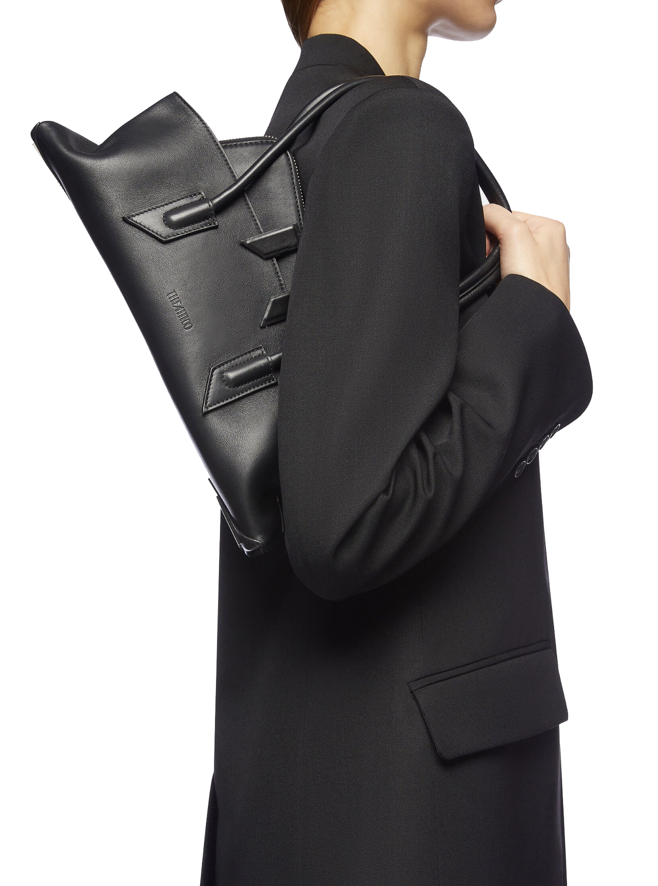 THE ATTICO PASSEGGIATA SMALL BLACK