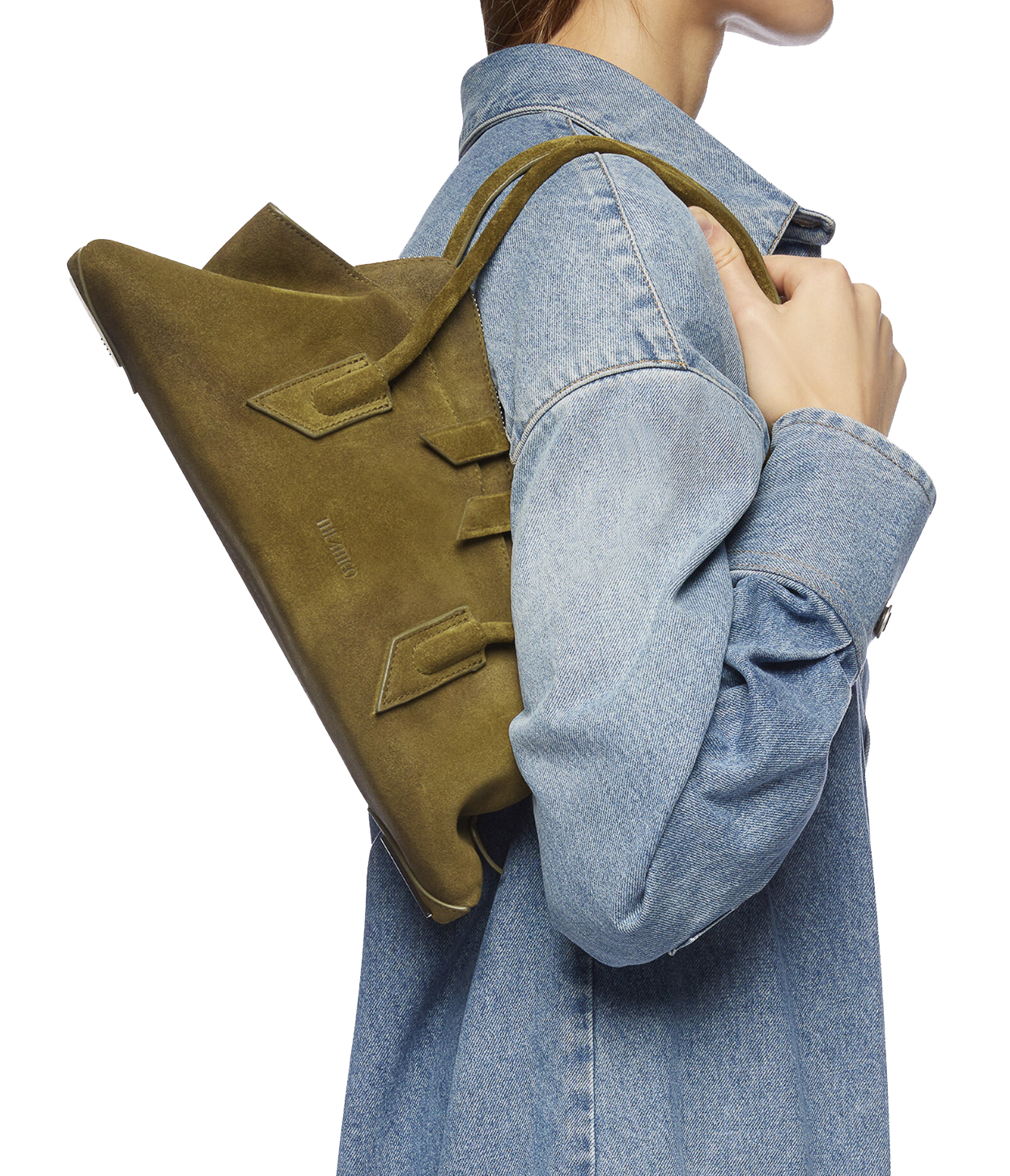 THE ATTICO PASSEGGIATA SMALL KAKI