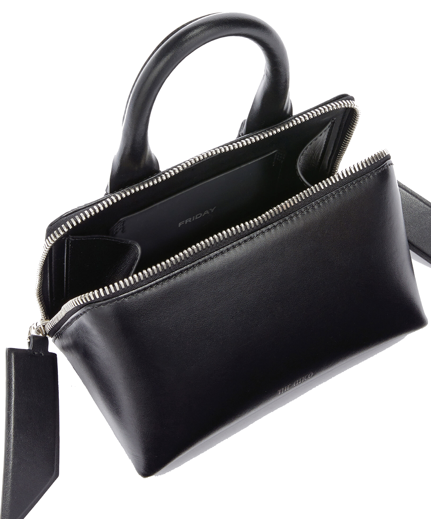 THE ATTICO FRIDAY MINI BAG BLACK