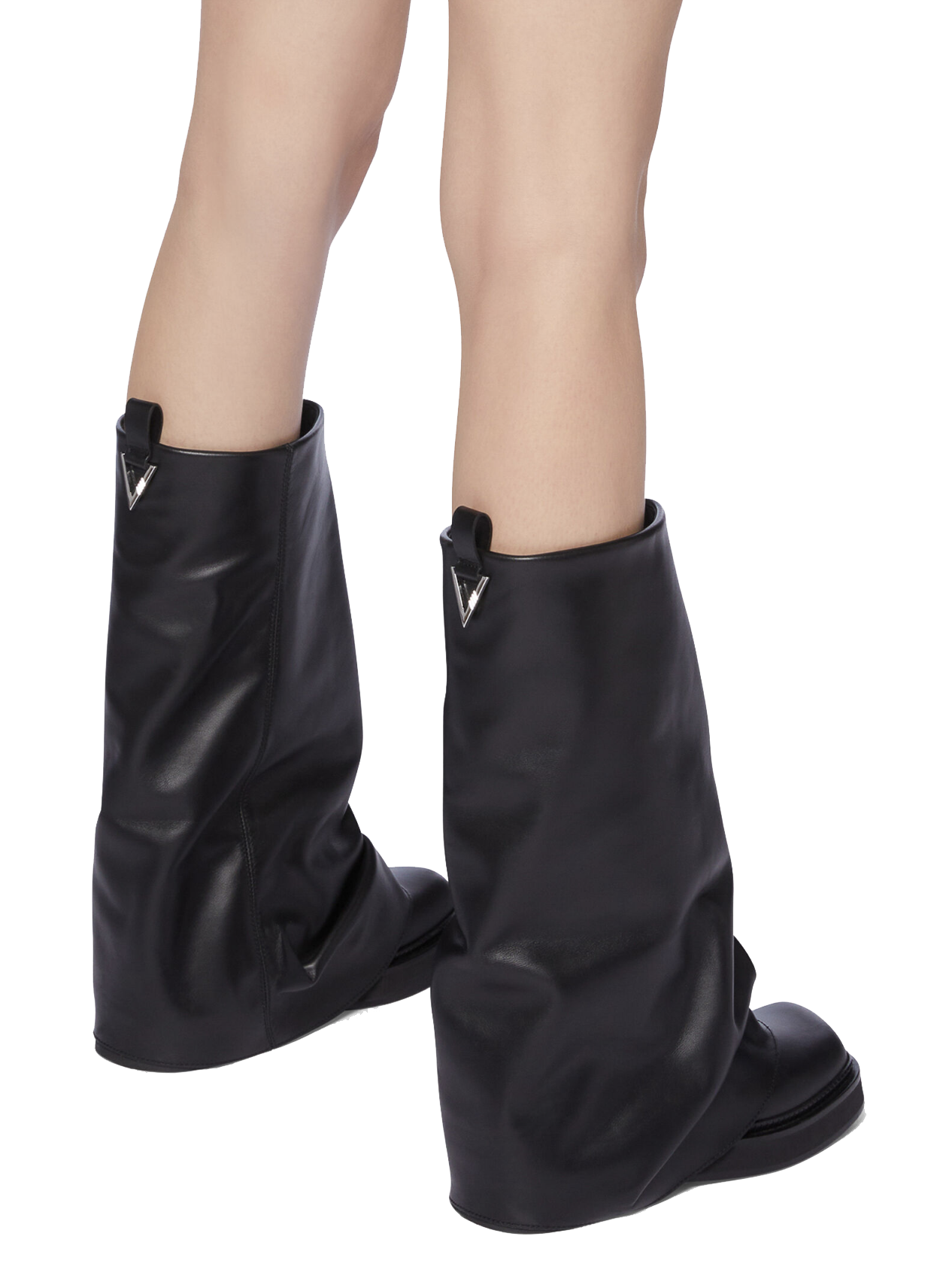 THE ATTICO ROBIN COMBAT BLACK