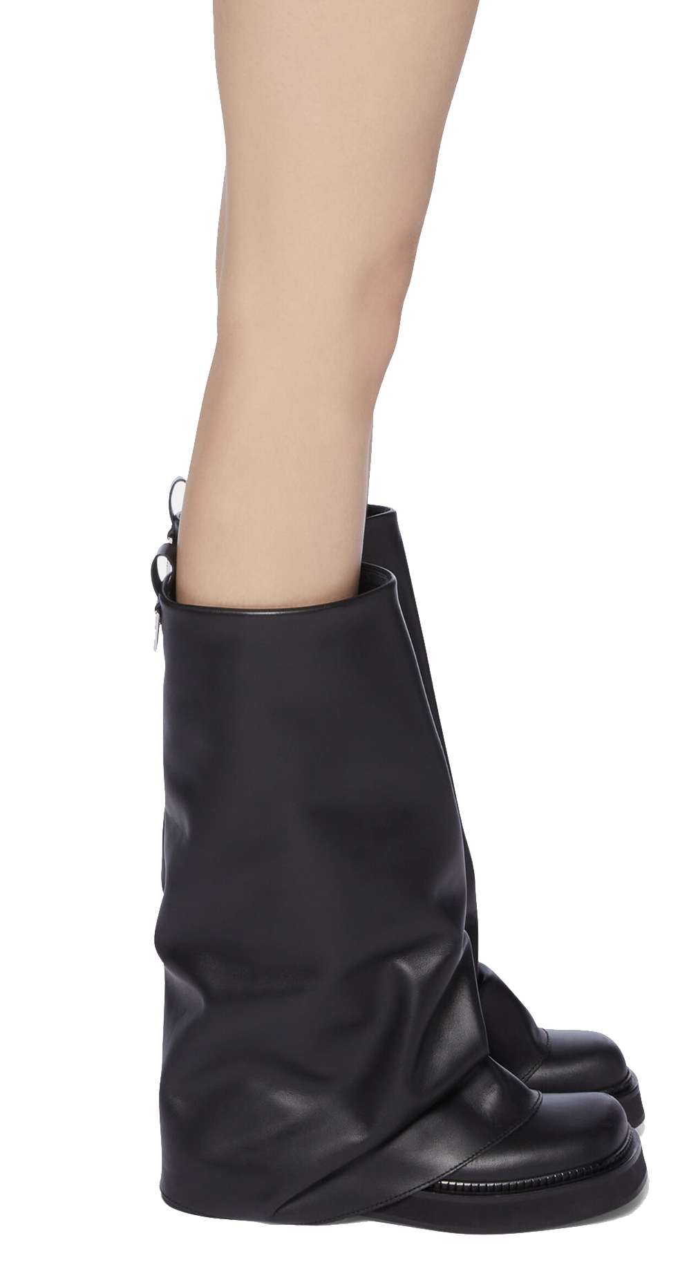 THE ATTICO ROBIN COMBAT BLACK