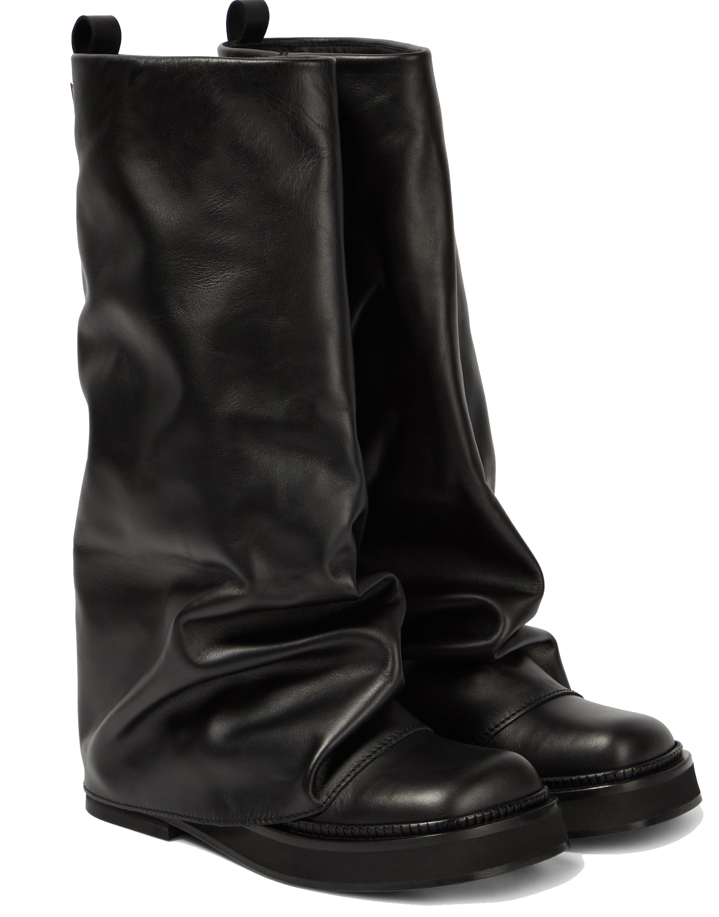 THE ATTICO ROBIN COMBAT BLACK