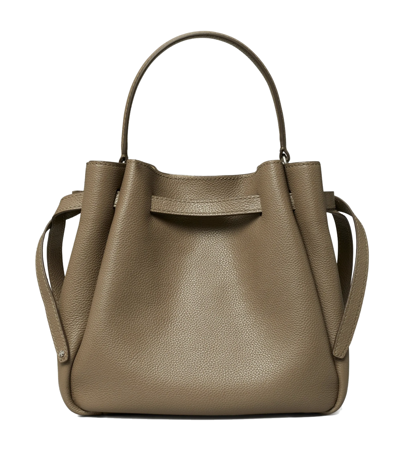 TORY BURCH ROMY BUCKET WILD MUSHROOM