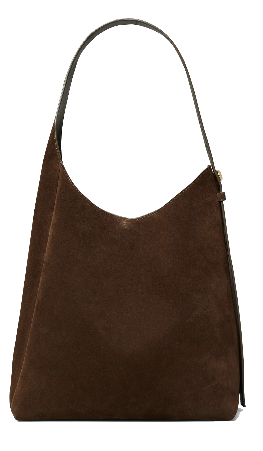 TORY BURCH ROMY HOBO DARK COCOA
