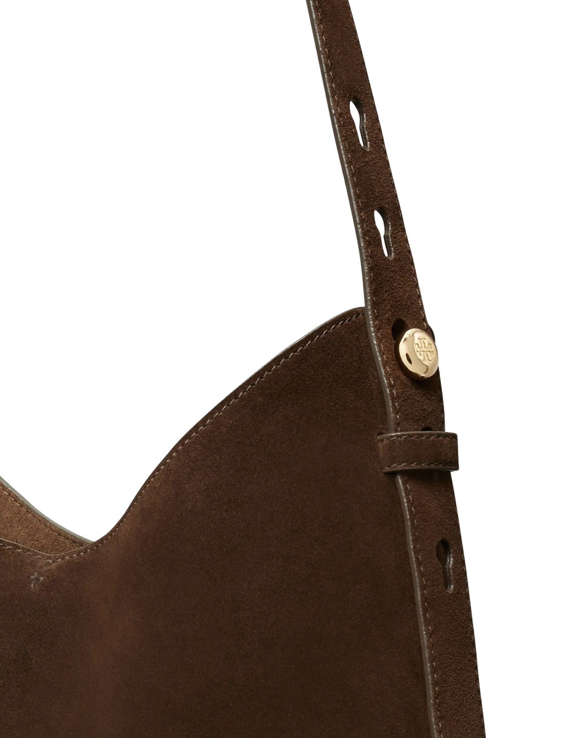 TORY BURCH ROMY HOBO DARK COCOA