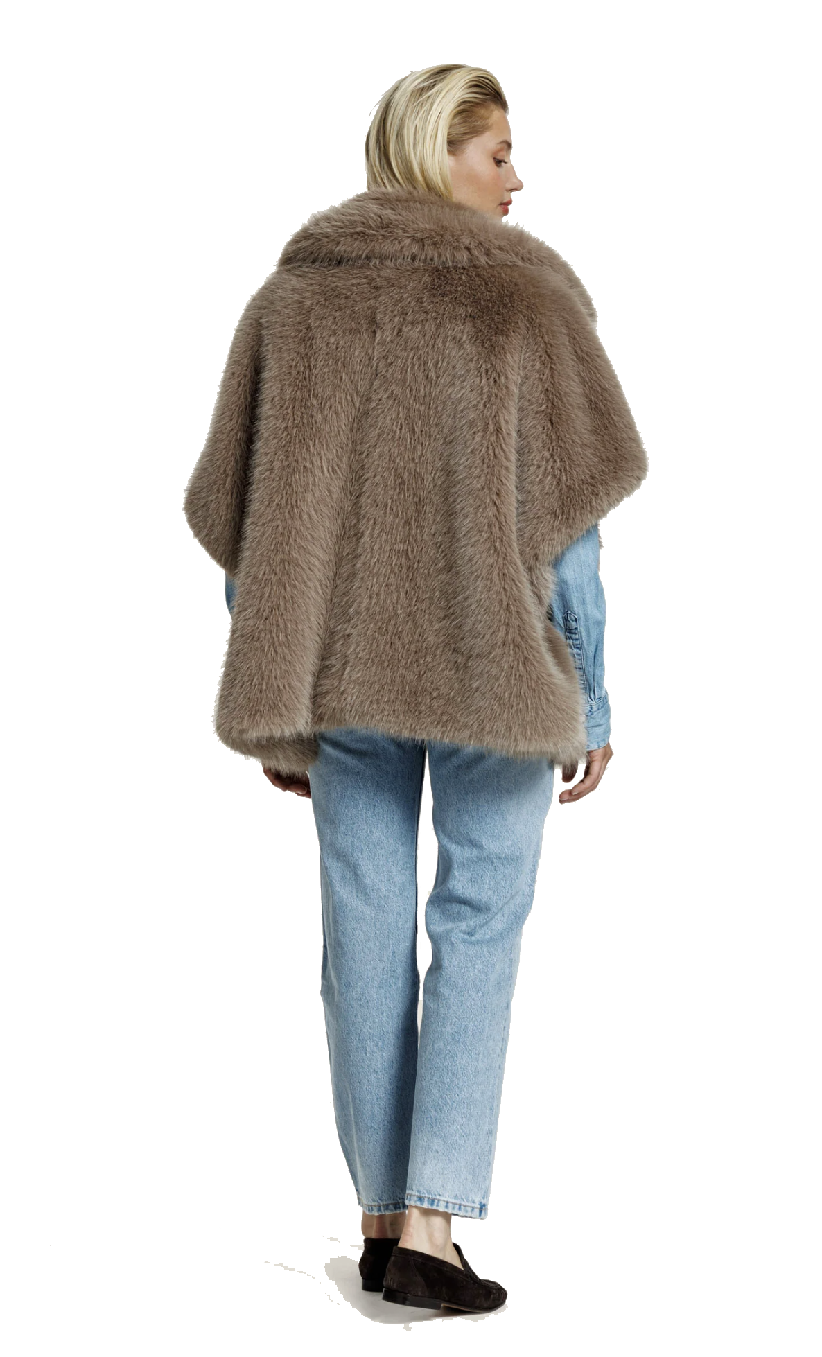 ALTER EGO ELIN PONCHO TAUPE