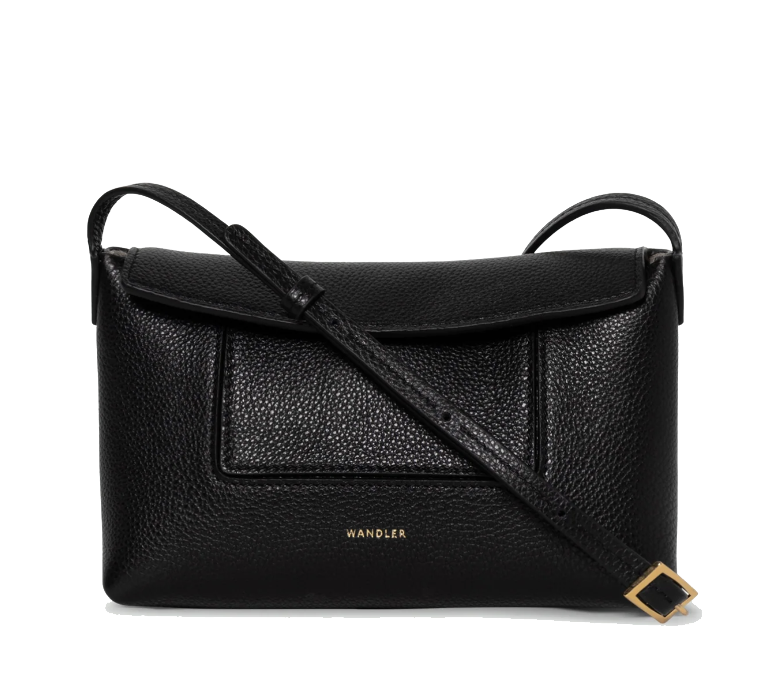 WANDLER PENELOPE SLOUCH MINI BLACK CRUST