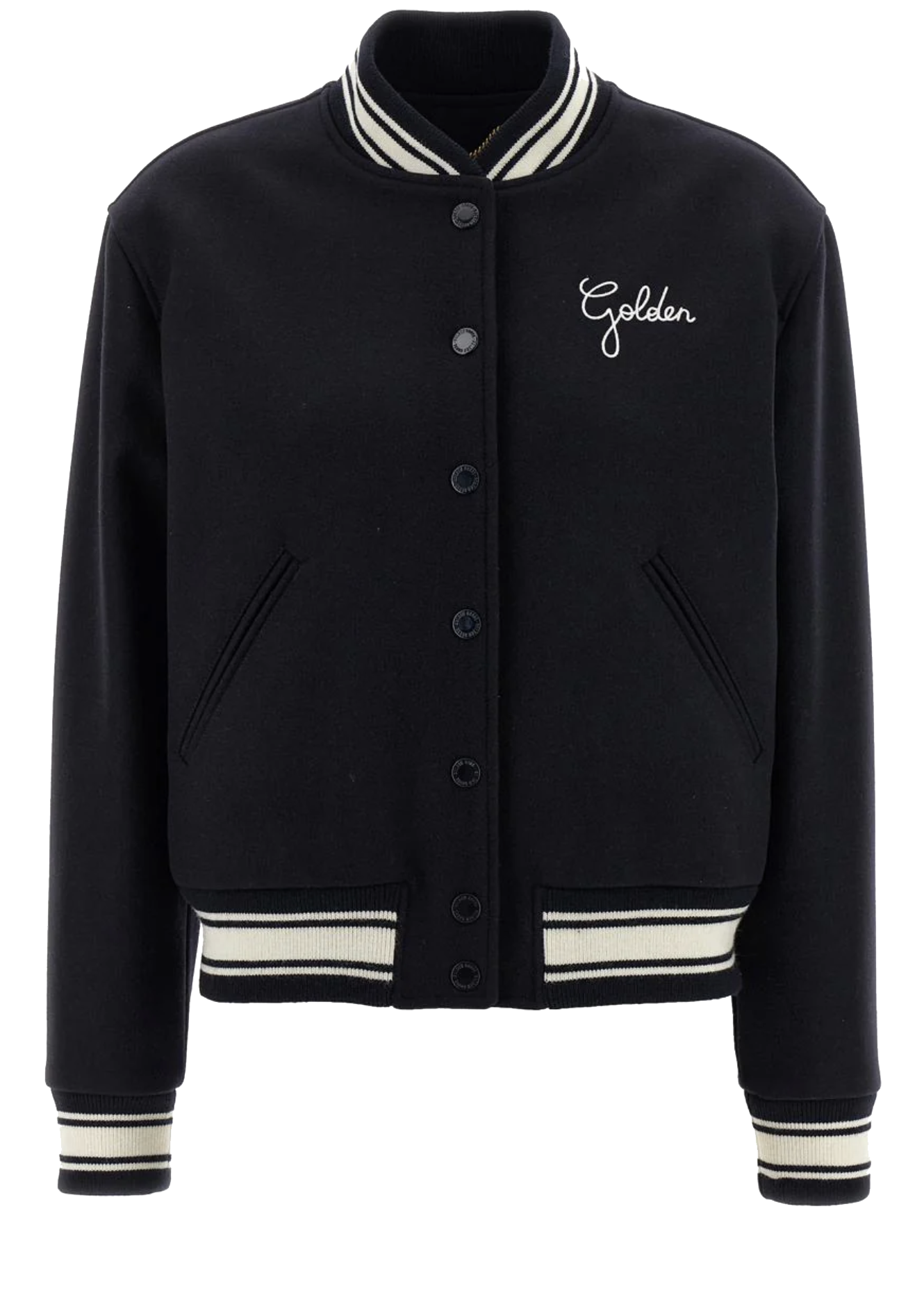 GOLDEN GOOSE BOMBER DIRCE DARK BLUE BY PAUL WARMER 
