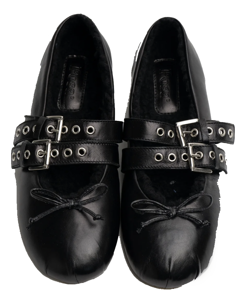 POSA VITA BALLERINA BLACK FUR