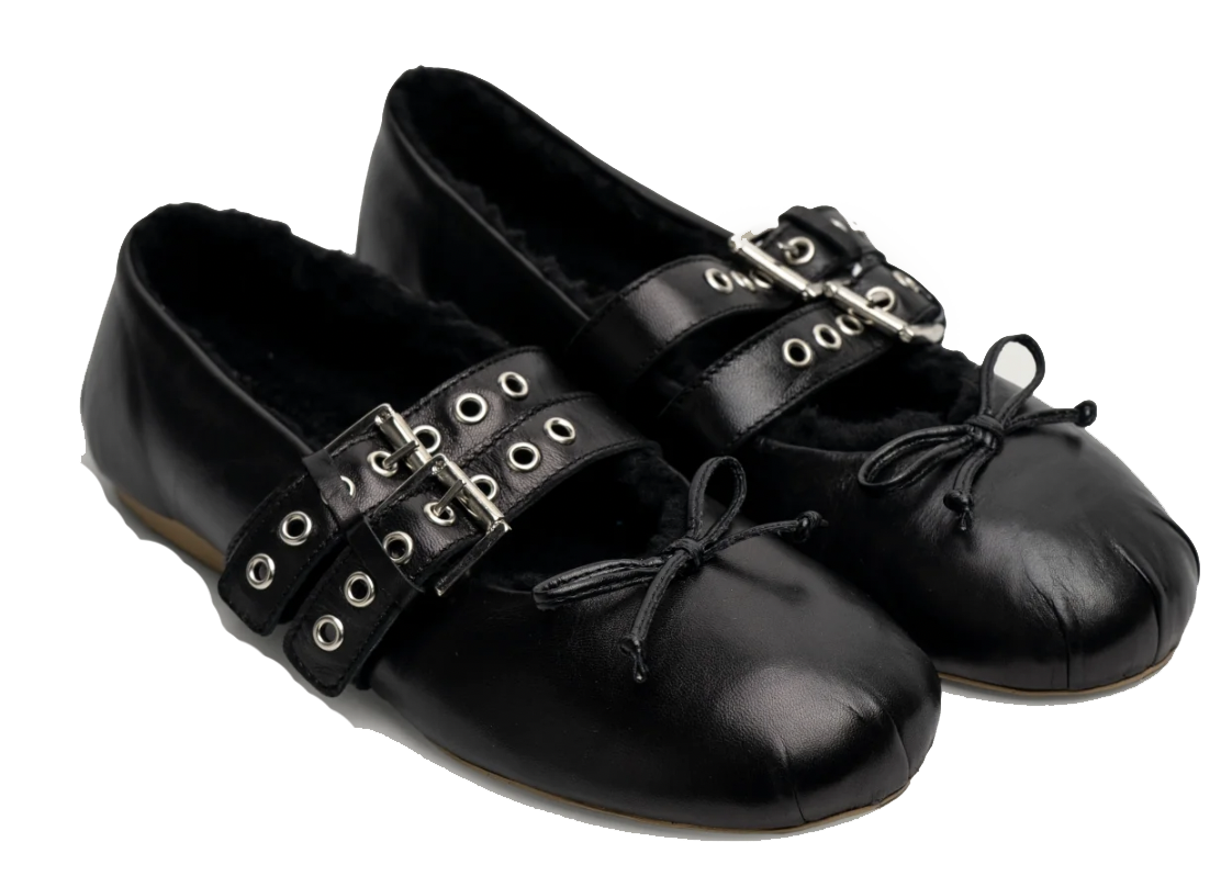 POSA VITA BALLERINA BLACK FUR