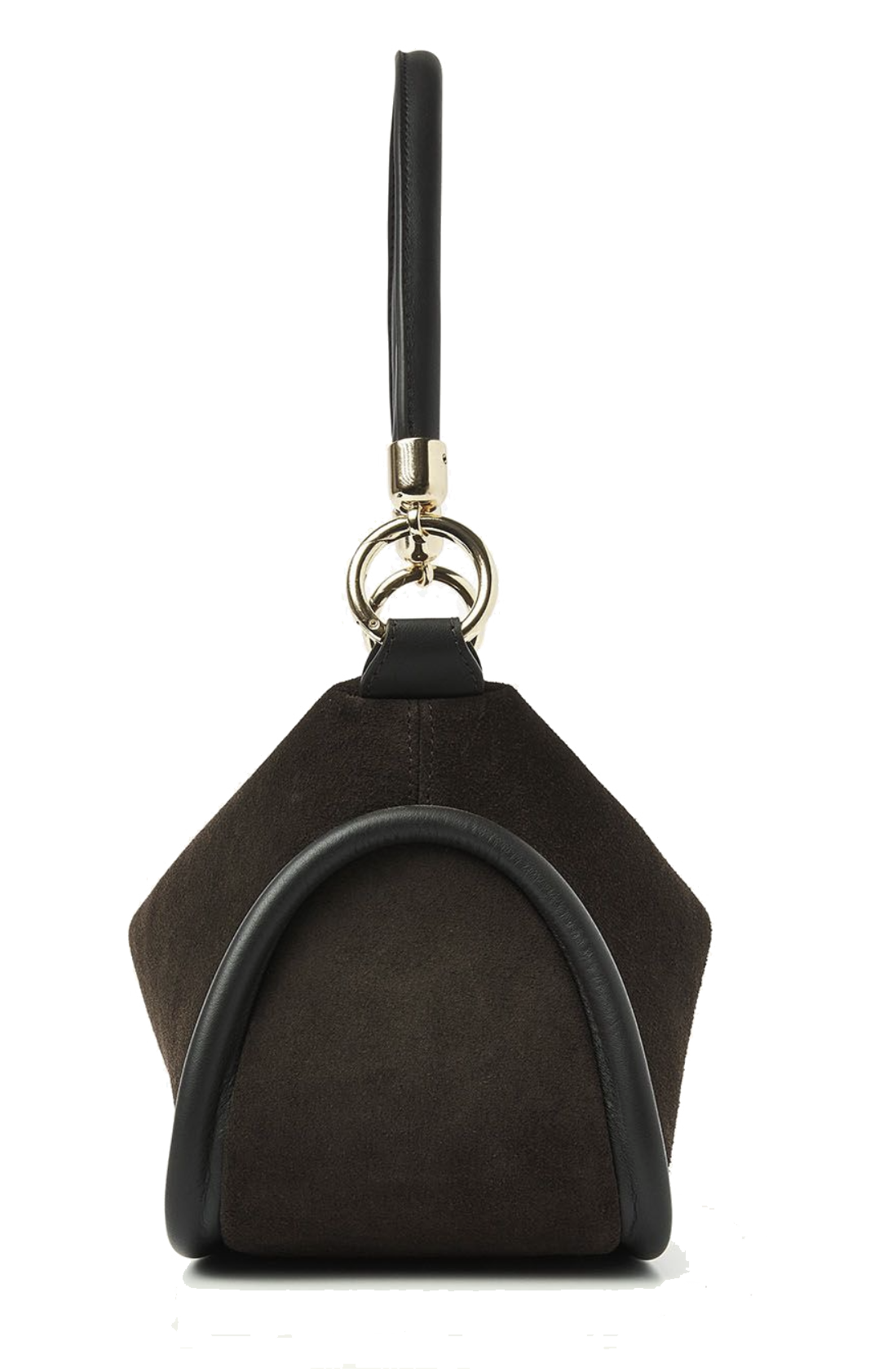 NUBIKK BIBI BAG DARK BROW SUEDE