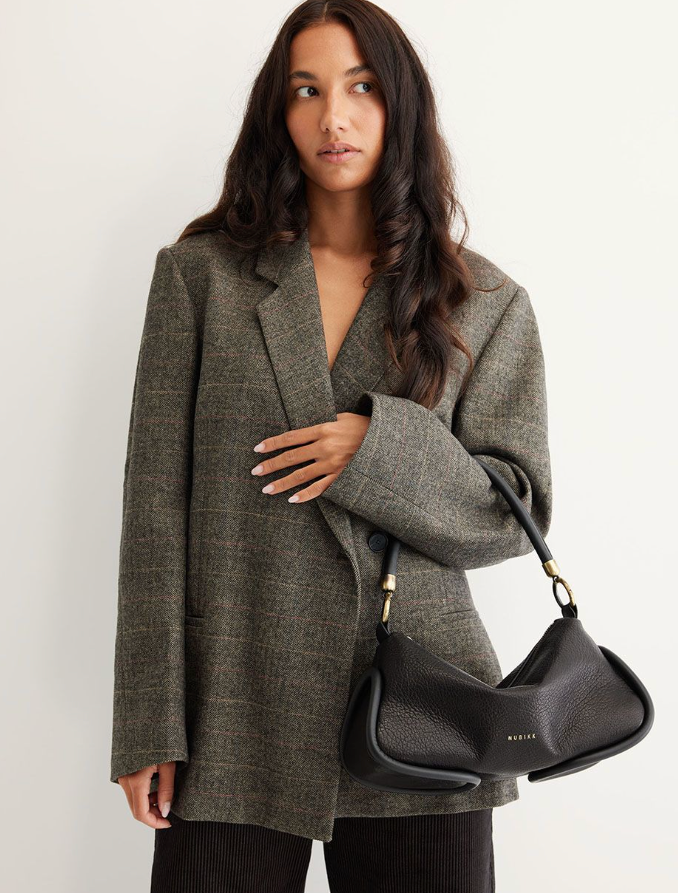 NUBIKK BIBI BAG BLACK LEATHER