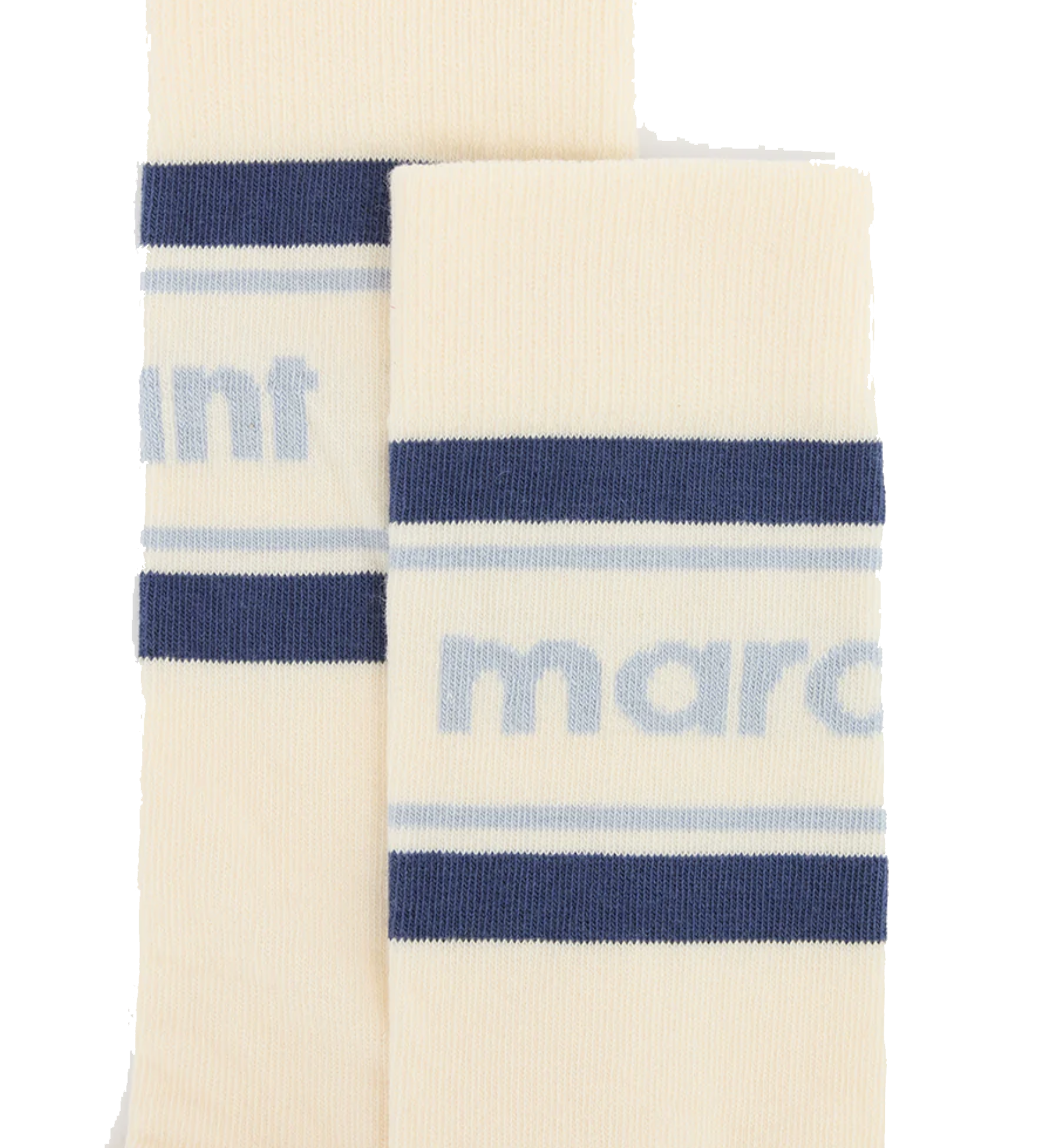 ISABEL MARANT DONNA SOCKS ECRU BLUE