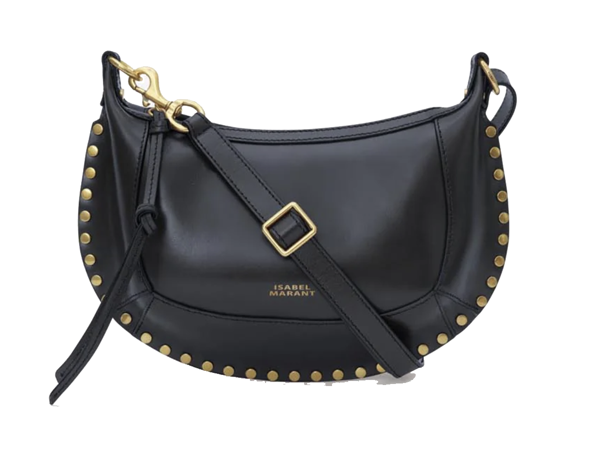ISABEL MARANT OSKAN MOON BLACK LEATHER
