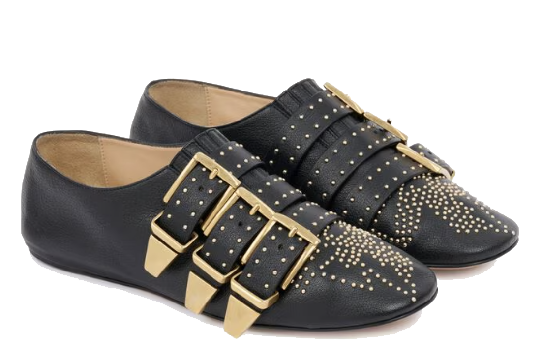 CHLOE SUSANNA FLAT BLACK